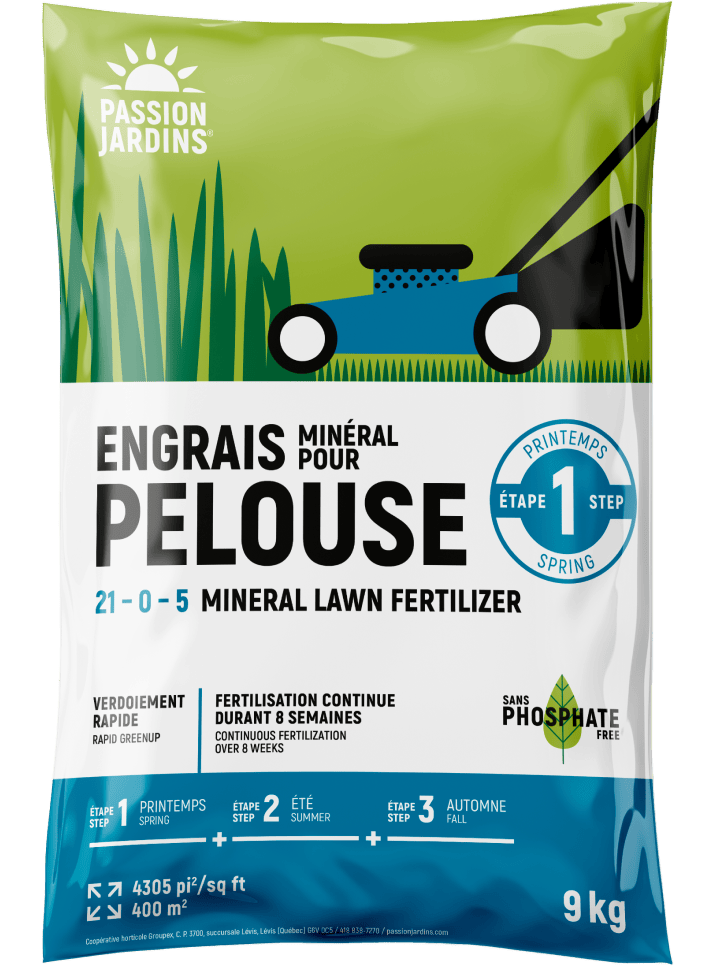 Mineral Lawn Fertilizer - Spring